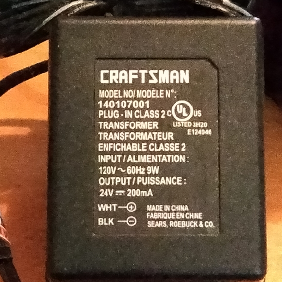 Genuine Craftsman 19.2v Compact Nicd Battery Charger Charging Stand - Picture 8 of 8